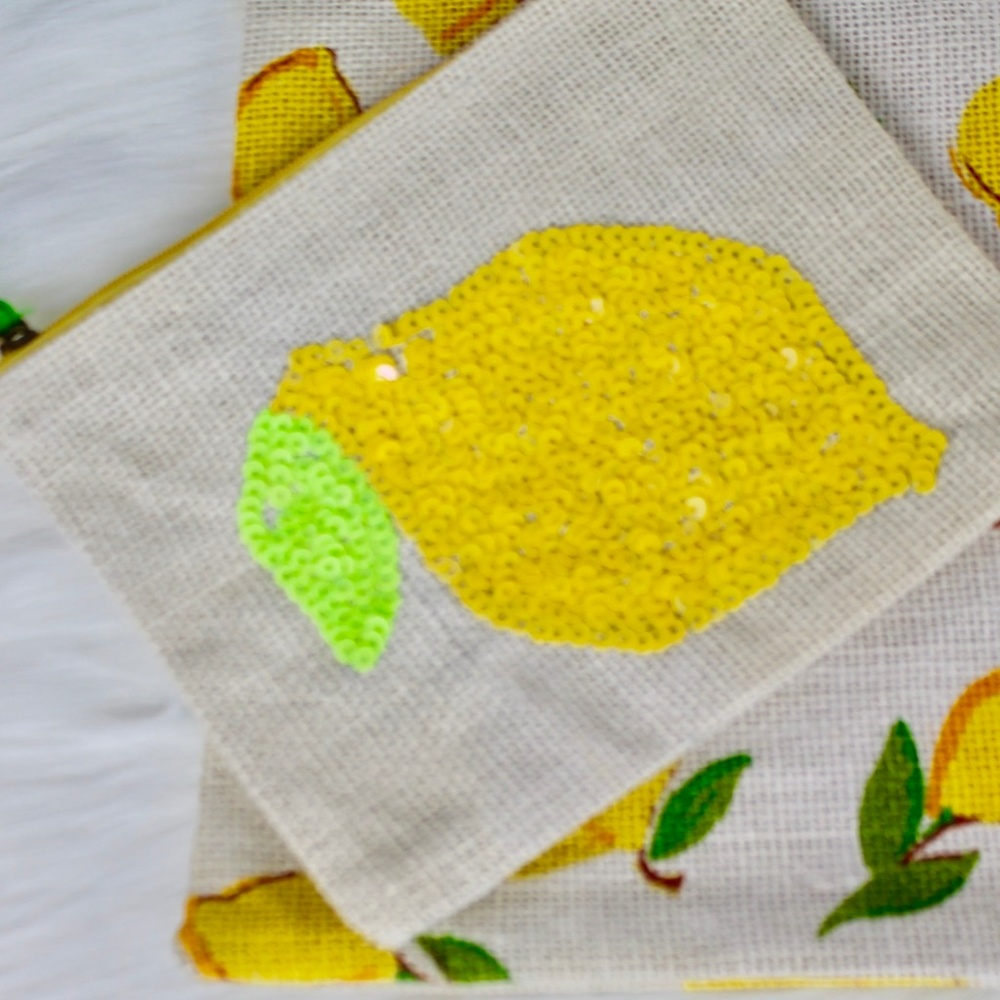 Lemon Set of 2 Multipurpose Bags - Picture 3 of 3